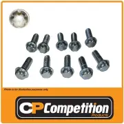 LATE MODEL SU HIF Carburettor Float Chamber Screws Tamper Proof Style 10 pack