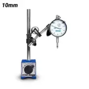 Accud AC-280-000-02 10mm Fine Adjustment Dial Gauge & Magnetic Base