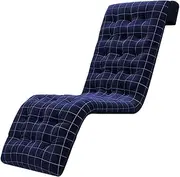 Relaxing Replacement Cushion | Longeo Outdoor Chaise Cushion | Garden Furniture Cushions Elastic Reclining Pad - Thick Seat Pads for Chairs for Armchairs.