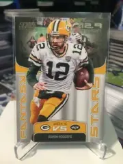 2019 panini score fantasy stars aaron rodgers packers free shipping