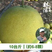 在飛比找台灣好農優惠-【林家莊園】大白柚(10斤/箱)(約6-8顆)