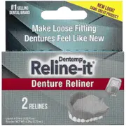 D.O.C. D.o.c. Dentemp Reline-it Denture Reliners, 1 Kit