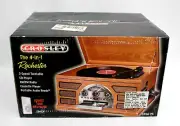 CROSLEY ROCHESTER 4-in-1 CR66-PA Turntable CD Cassette AM/FM Radio NIB