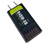 2.4GHz DMSS Receiver R8DM-SB R6DM-SB R4DM-SB for JR XG6 XG7 XG8 X (R4DM) Black