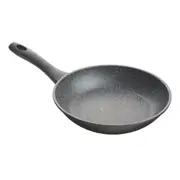 Pyrostone Non-Stick Induction/Stove 26cm Round Frying Pan Cookware Black