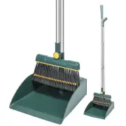 tBroom with Dustpan Combo Set 180 Rotating Long Handle Broom and Dust Pan Set