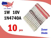1N4740A (10 pcs) 1W 10.0V ZENER DIODE - Free & Fast shipping