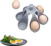 Silicone Egg Boiler Rack, Freestanding Egg Boiler, Egg Boiler, Egg Cooker, Hard