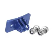 Aluminum Alloy Skydive Helmet Mount for GoPro Hero 3 2 1 FPV Part Blue