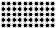 20mm Black & White Vinyl Fishing Lure EYE sets