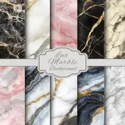 Luxe Marble - 50+ Digital Background File for Scrapbooking Craft Jurnal Paper