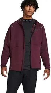 Under Armour Men's Unstoppable Fleece Hoodie M Wine, Wine, Medium
