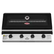 Beefeater 1200 Series Black 4 Burner Built In BBQ BBG1240BB