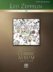 LED ZEPPELIN III BASS TAB SONG BOOK JOHN PAUL JONES NEW