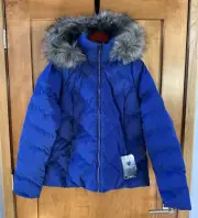 Obermeyer Bombshell Jacket Women’s size 16 Navy Blue 11137 Insulated Coat