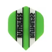 Ruthless Green Standard Dart Flights - 5 Sets