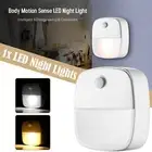 Plug-In Night Light LED Motion Sensor Activated Bathroom Hallway} Kitchen N5S6