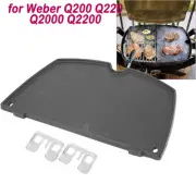 6559 BBQ Half Griddle Plate for Weber BABY Q (Q200, Q220, Q2000, Q2200 Series)