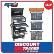SP Tools 307 Piece Metric/SAE Custom Series Chest & Trolley Tool Kit Bonus EVA