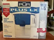Pur Plus LX Water Filtration Pitcher Platinum Edition Value Pack NEW Xtra Filter