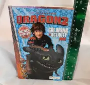 8x5" How to Train Your Dragon 2 Coloring & Activity PB Book Stickers Toothless