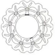 GALFER Wave Rotor φ298 [Floating Type] F) YZF-R6 03-04 DC495W