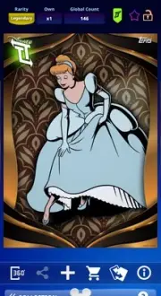 Topps Disney Collect Digital Legendary Flagship Cinderella