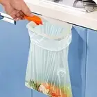 Small Kitchen Cupboard Trash Bin, Garbage Bag Hanger, Kitchen Organizer - NEW