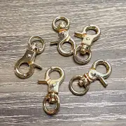 Swivel Trigger Snap Hook - 10mm (set of 4) - Soft Gold