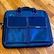 Targus Black Laptop Bag with Double Front Pockets NEW