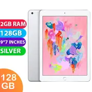 Apple iPad 6 Wifi 9.7" (128GB, Silver) - Grade (Excellent)