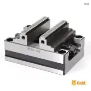 High-precision Four-turn Table Fixture Self-centering CNC Vise CNC Machining
