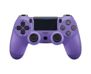 Wireless Game Controller Ps4 Controller Bluetooth Dual Head Head snowflake Handle Joystick Mando Game Pad For The Game Console 4 - Electric light purple