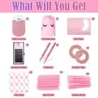 268PCS Eyelash Extensions Kit Brushes Set Professionele Micro Lip Brush USB Mini