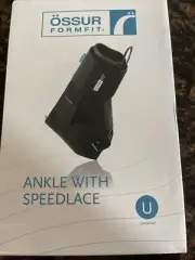 Ossur FormFit Ankle Brace with Speedlace & Figure 8 Straps Large New