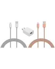 Posh Tech 2pk Lightning to USB Charge & Sync Cable