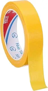 uxcell 1"x0.007" Bookbinding Tape, 22 Yard Cloth Bookbinding Repair Tape Book Binding Tape Self Adhesive for Repairing Old Books, Yellow
