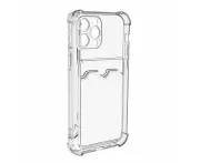 Case Wallet Card Holder Cover Clear For Apple for iPhone 14