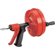 57043 Power Spin+ 1/4" x 25' Hybrid Drain Cleaning Machine Snake Auger with A...