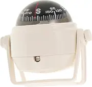 Car and Boat Compass Car Compass Dash Mount Ball Compass Boat Compass Dash Mount Compass for Boat Compass for Car Dashboard Reflective Car Decal Hand Bearing Compass Iron White