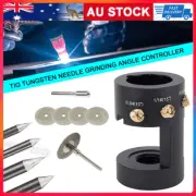 TIG Welding Tungsten Electrode Sharpener Grinder Multi-Angle & Offsets Head Tool