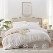 Lakora Soft Hotel Duvet Doona Quilt Cover Set Single /Double /Queen/ King Bed