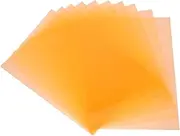 ERINGOGO 10 Pack PVC Transparency Film Light Filters Photography Filmmaking Craft Sheets School Teaching Office High Transparency Portable