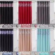 15PCS PRINTED BATHROOM SET BATH MATS SHOWER CURTAIN HOOKS MOSAIC DESIGN