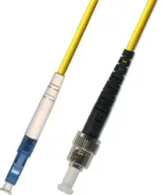 RiteAV 0.5M (1.64ft) OS2 LC to ST Fiber Optic Cable Simplex Singlemode