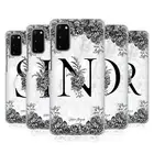 OFFICIAL NATURE MAGICK B&W MARBLE MONOGRAM 2 HARD BACK CASE FOR SAMSUNG PHONES 1