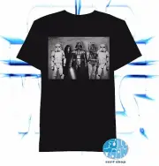 New Star Wars Darth Vader Storm Trooper Boba Fett Evil Line-Up T-Shirt