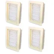 4x HQRP Washable Filters for Hoover FH40010 FH40010B H3045 H3060 FH40011B H3050