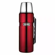 Thermos Vacuum Flask Stainless King Insulated Bottle Premium Steel Cranberry1.2L
