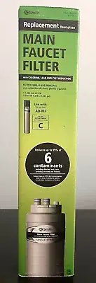 AO Smith AO-MF-R Direct Connect Carbon Filter Replacement 99% 9 Contaminants NEW
